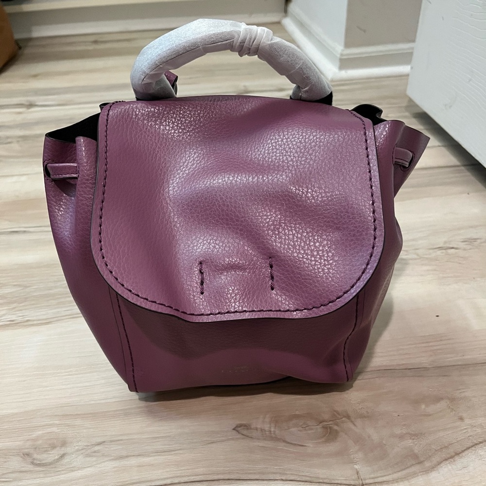 Purple Coach bag